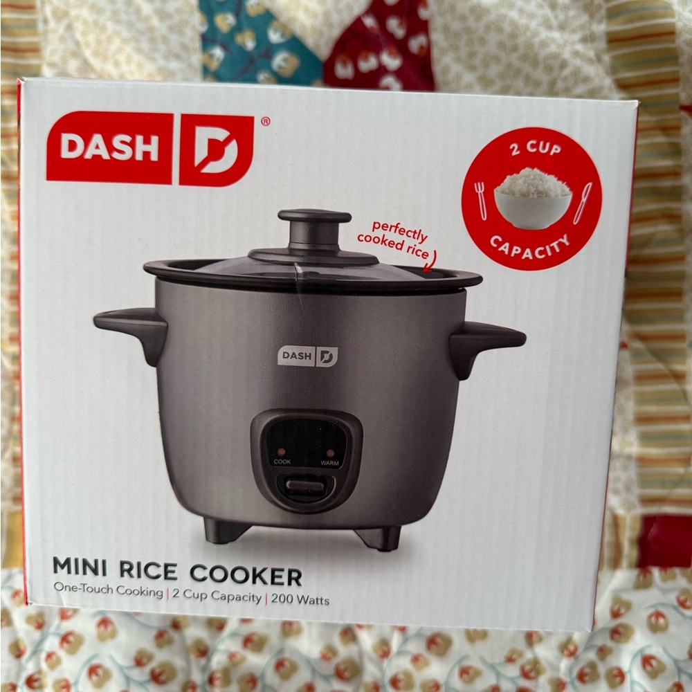 Dash Mini Rice Cooker - Gray